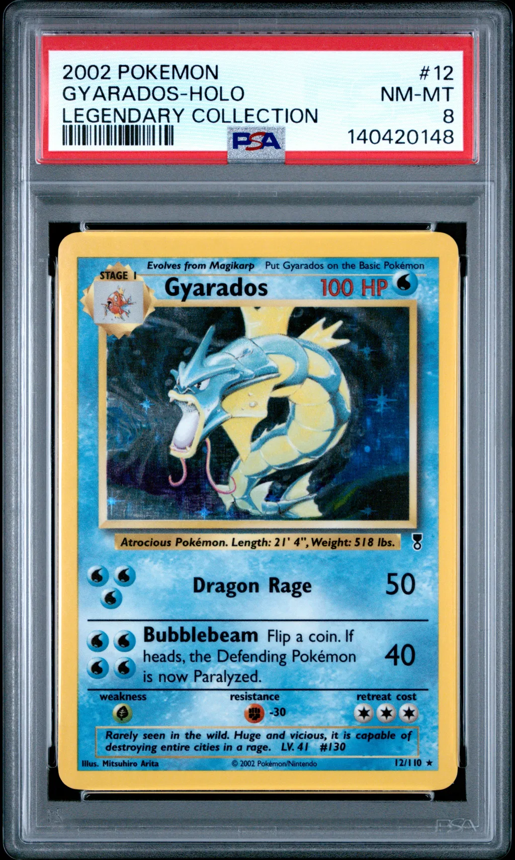 Gyarados-Holo card artwork