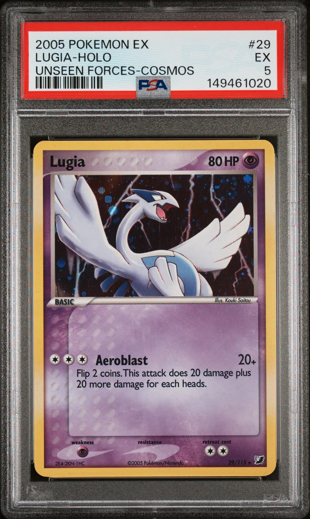 Lugia card artwork