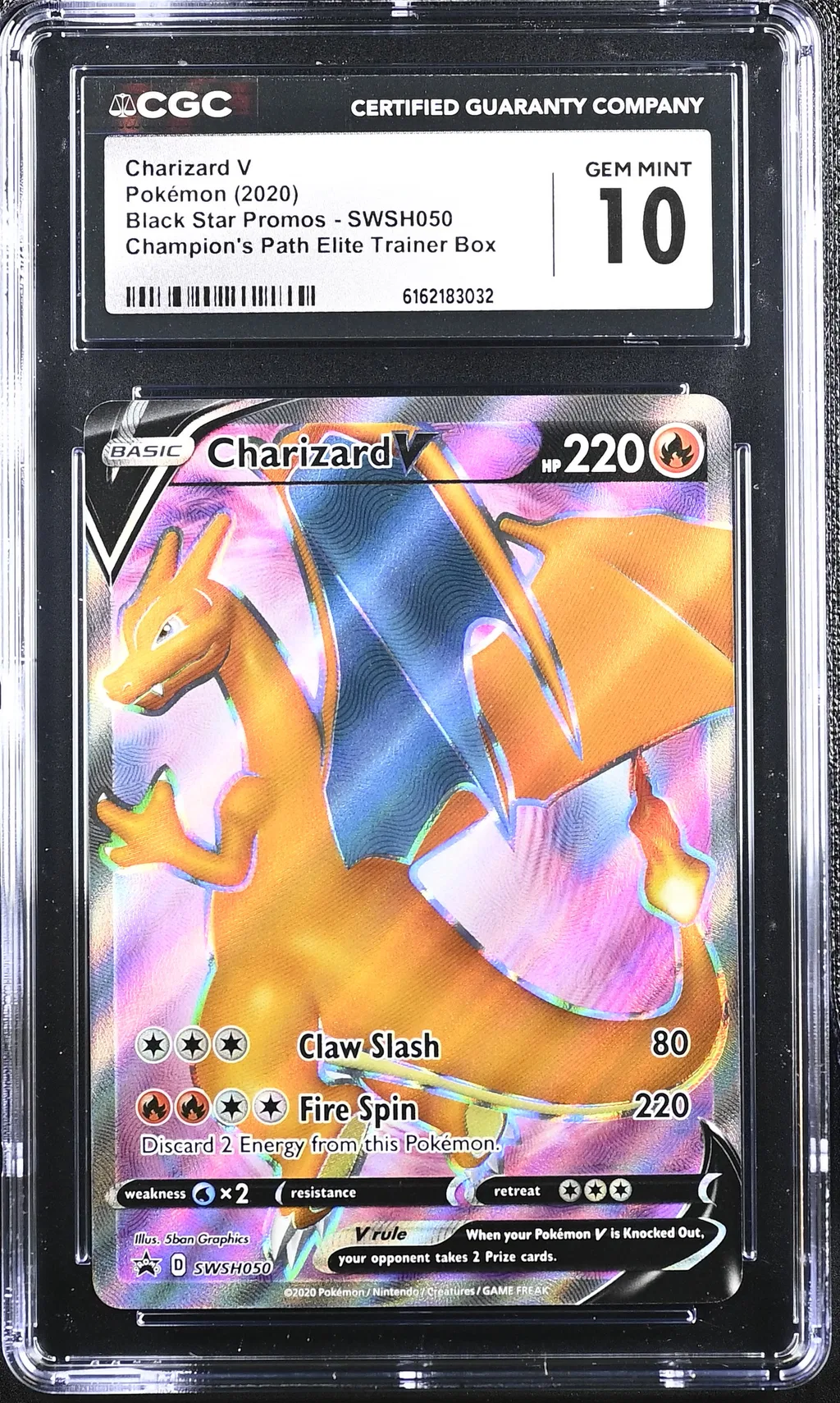 Charizard V card artwork