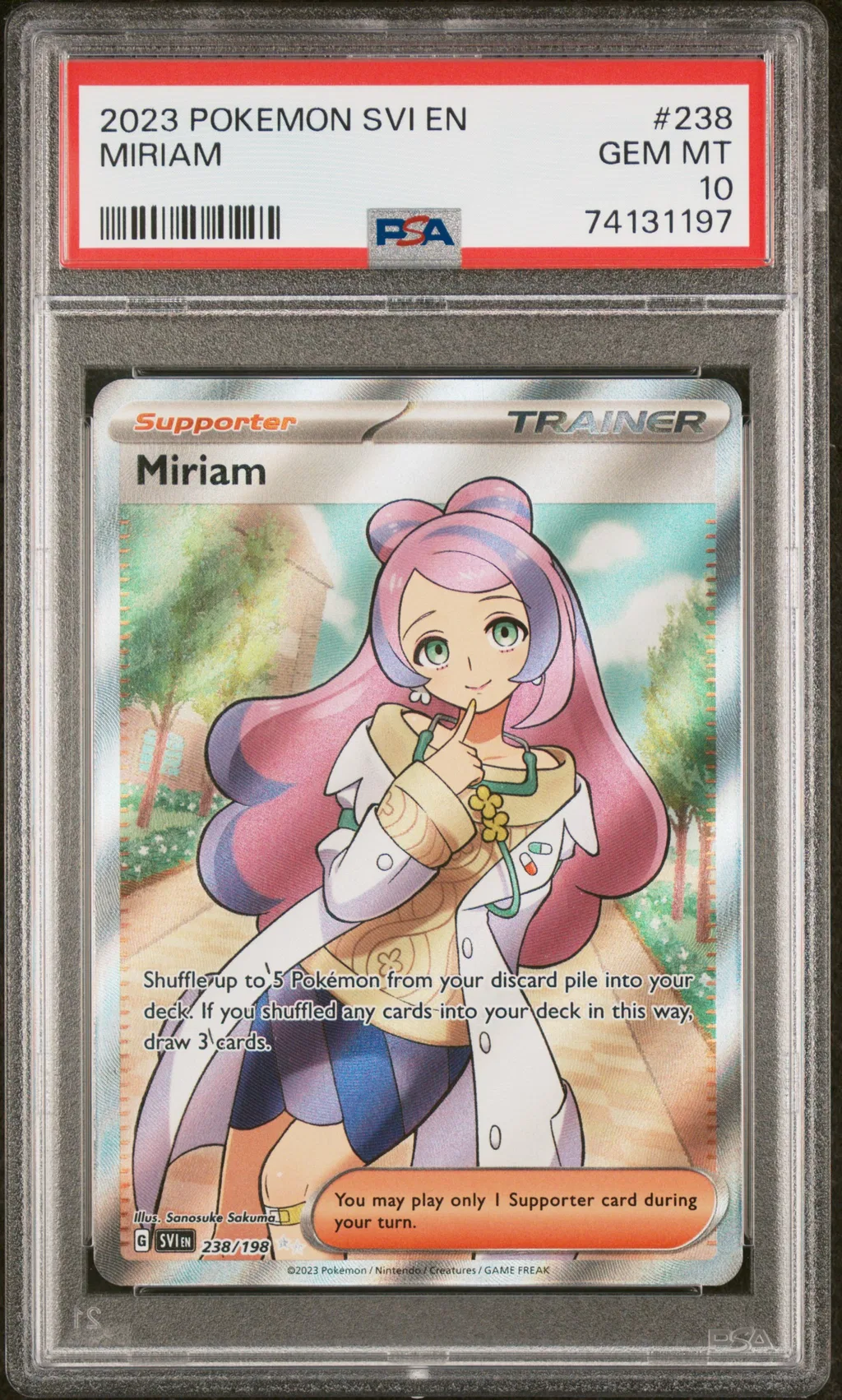 Miriam card artwork