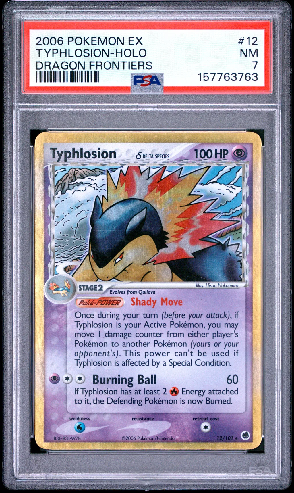Typhlosion-Holo card artwork