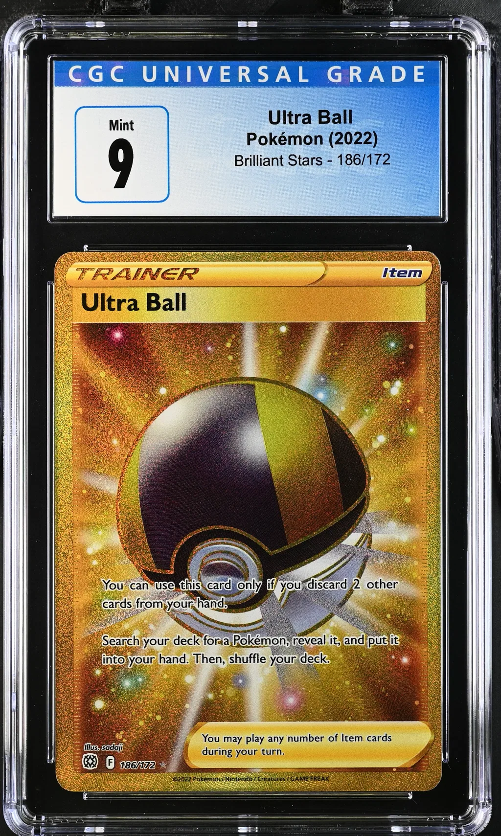 Full Art/Ultra Ball card artwork