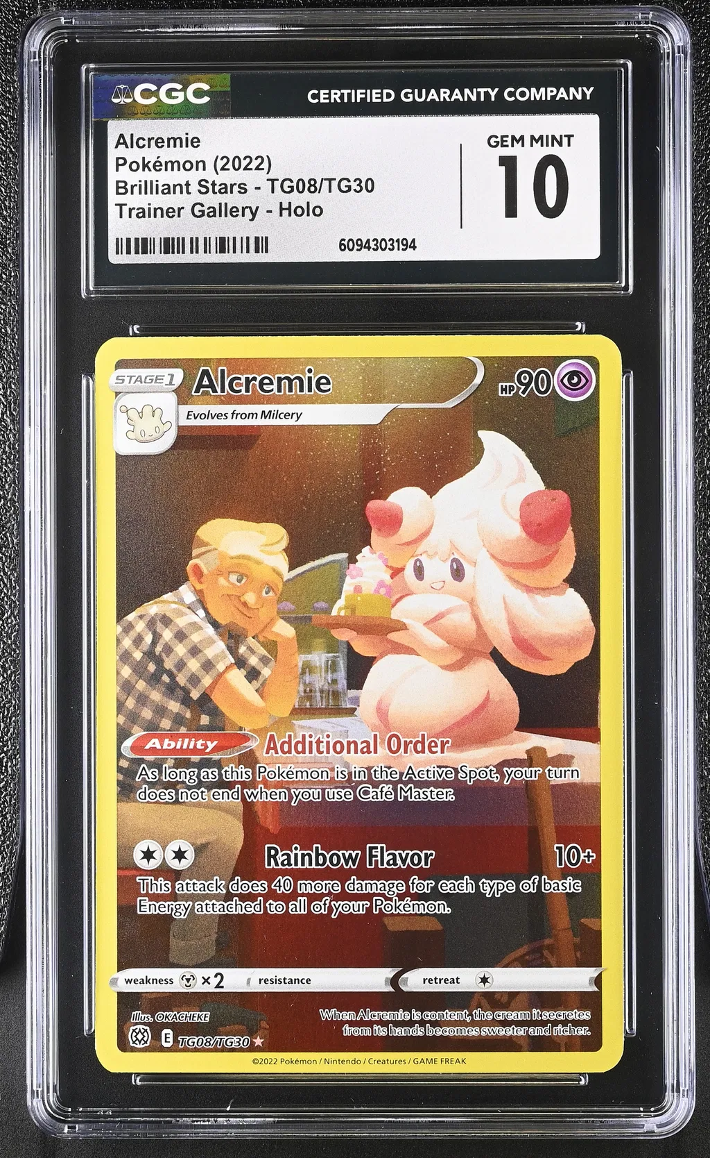 Alcremie card artwork