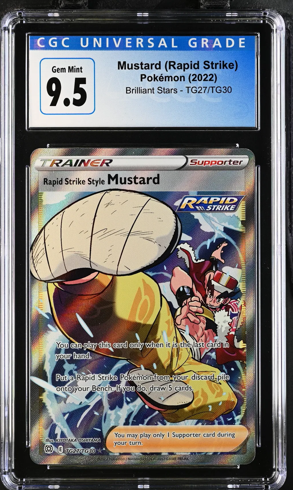 Rapid Strike Style Mustard card artwork