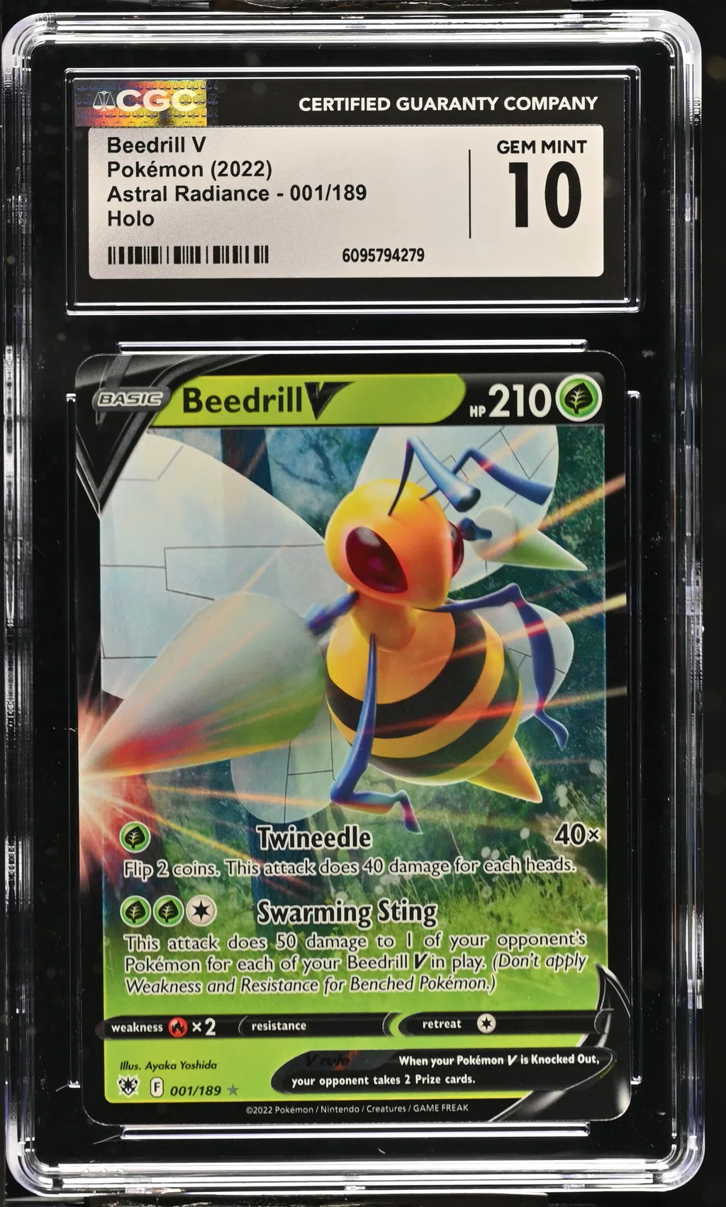 Beedrill V card artwork