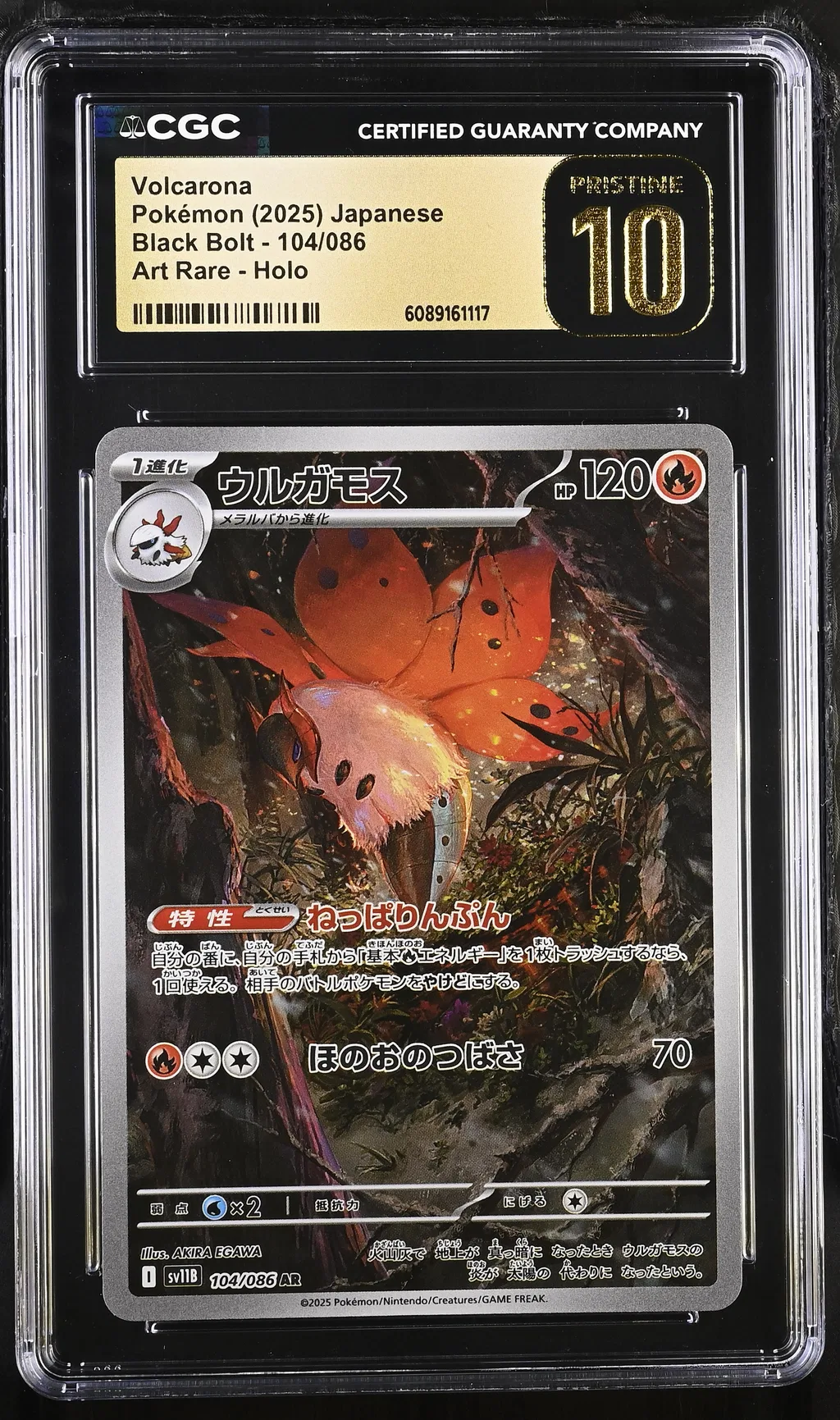 Volcarona card artwork