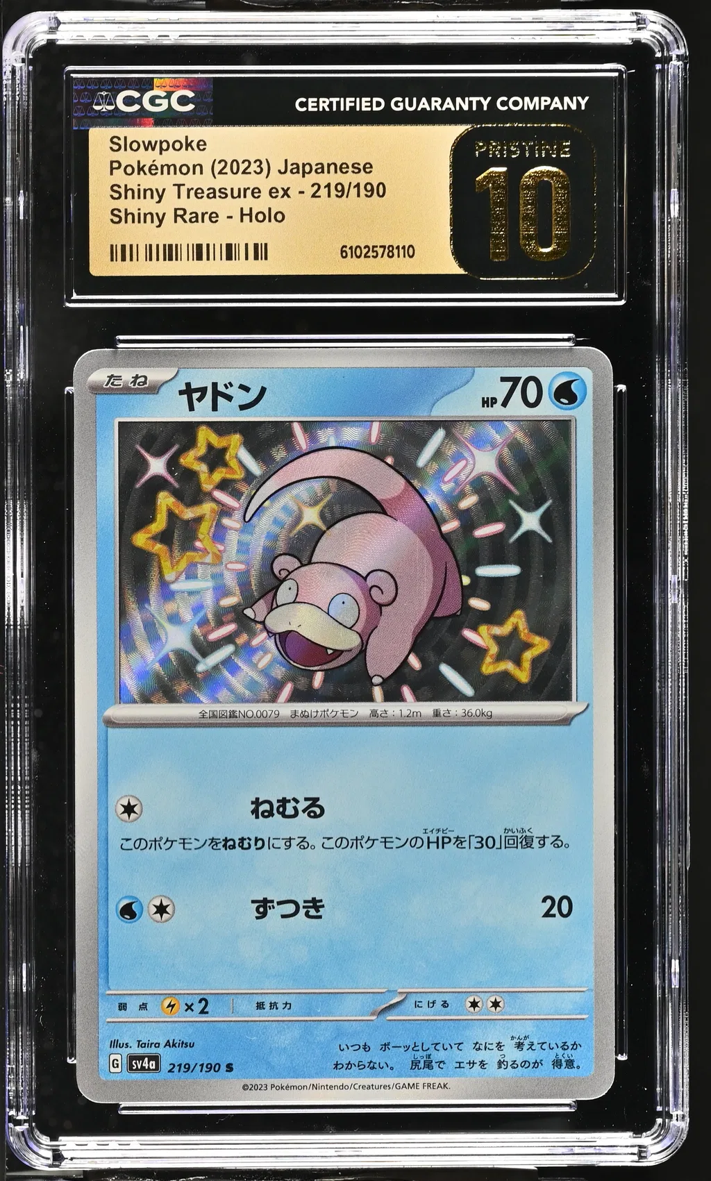 Slowpoke card artwork