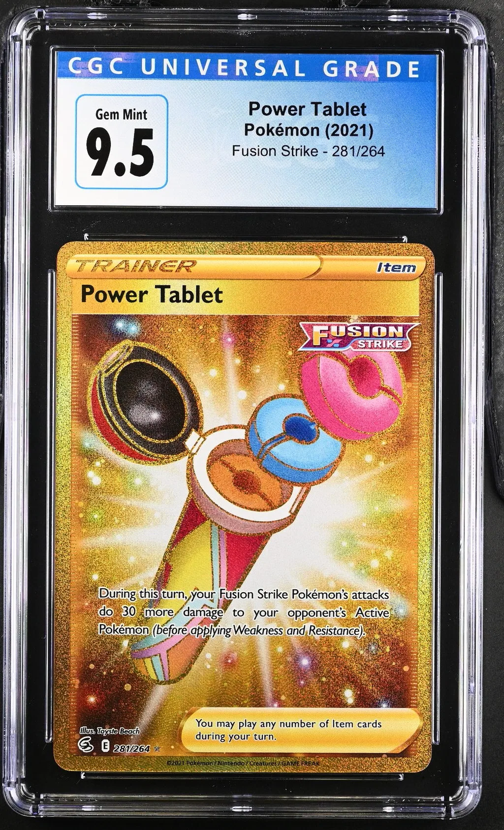 Power Tablet card artwork