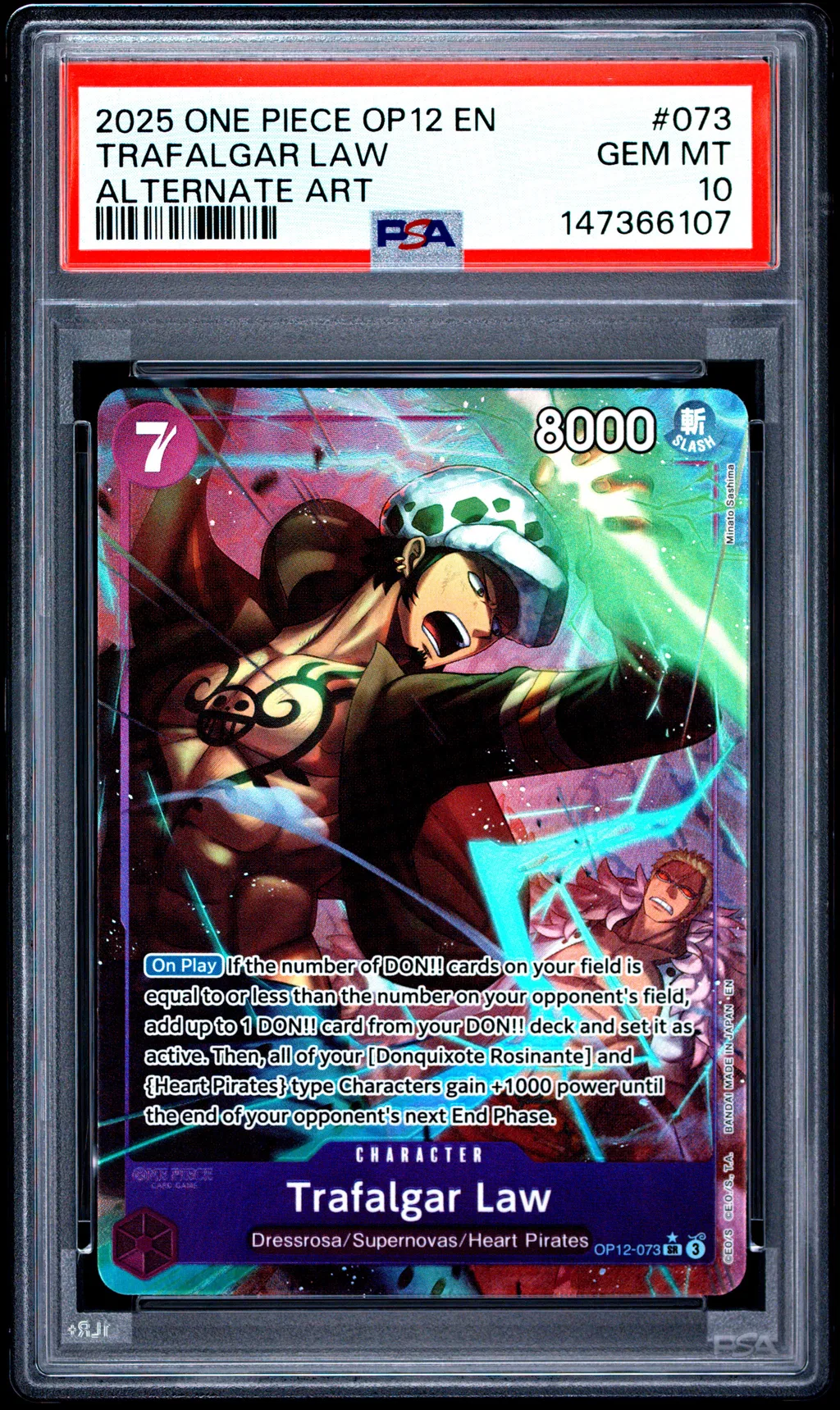 Trafalgar Law card artwork