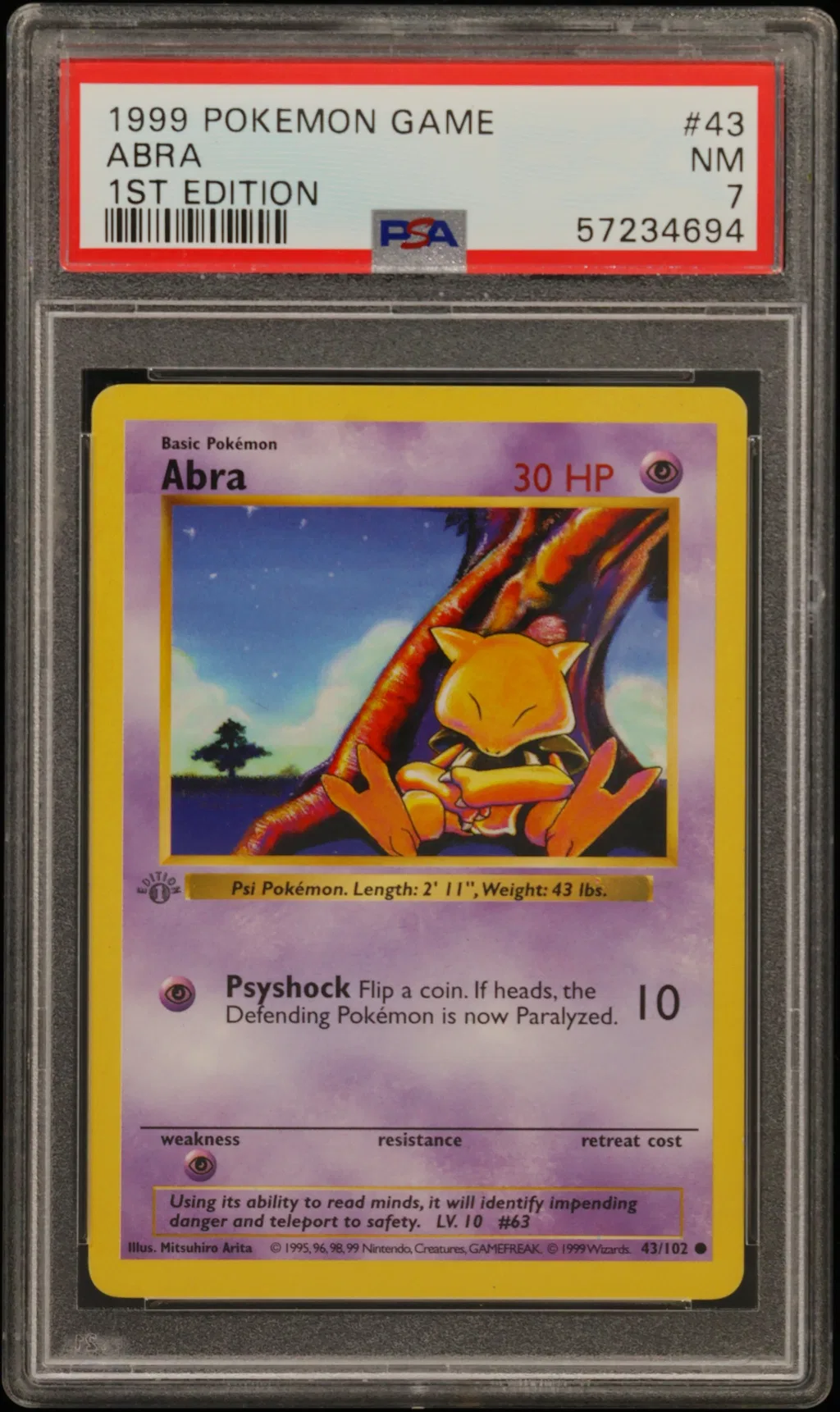 Abra card artwork