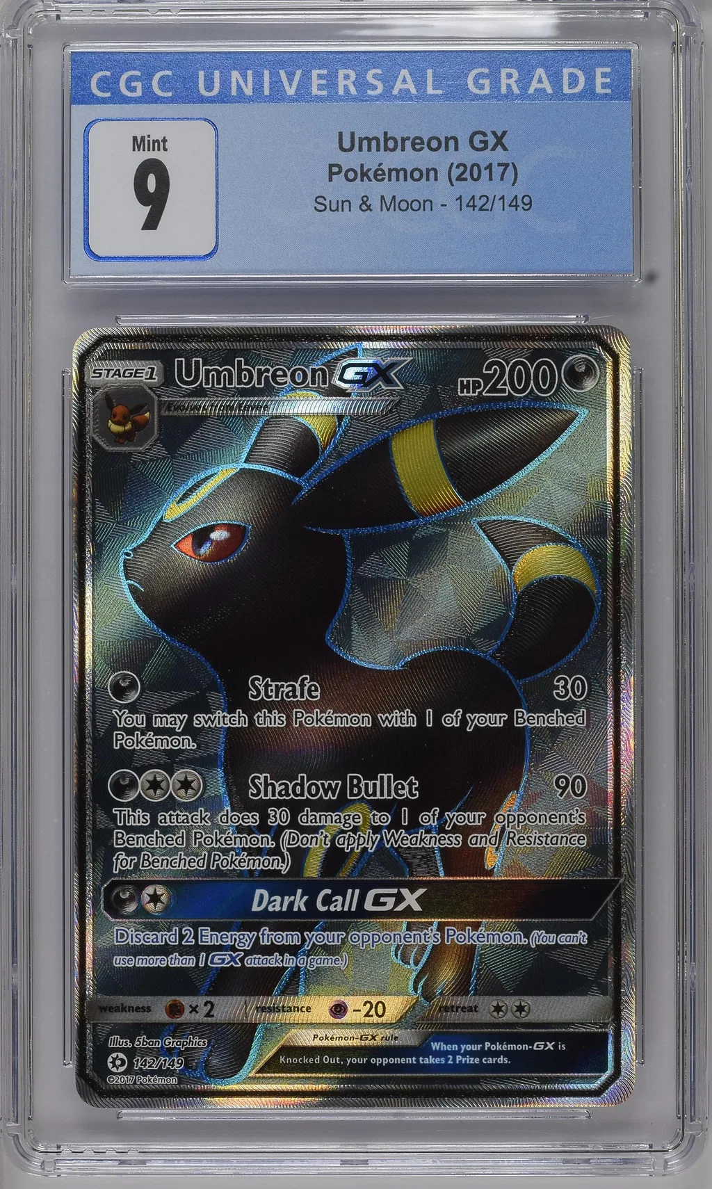 Full Art/Umbreon GX card artwork