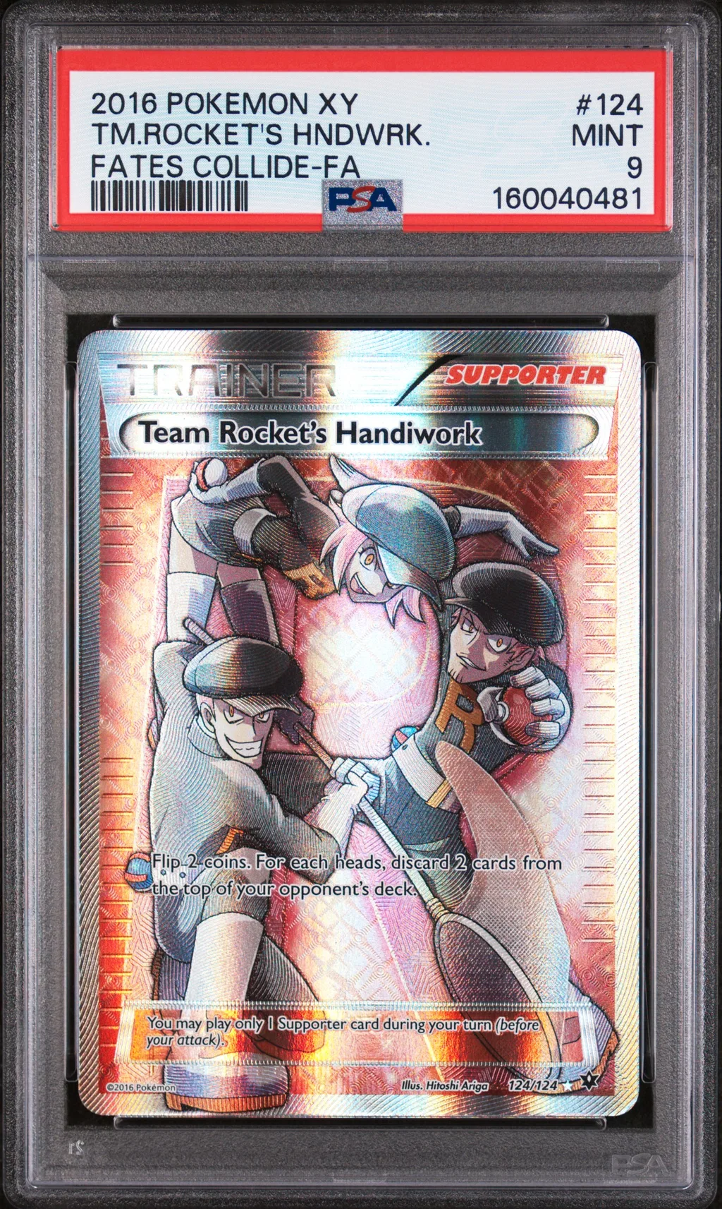 Full Art/Team Rocket's Handiwork card artwork