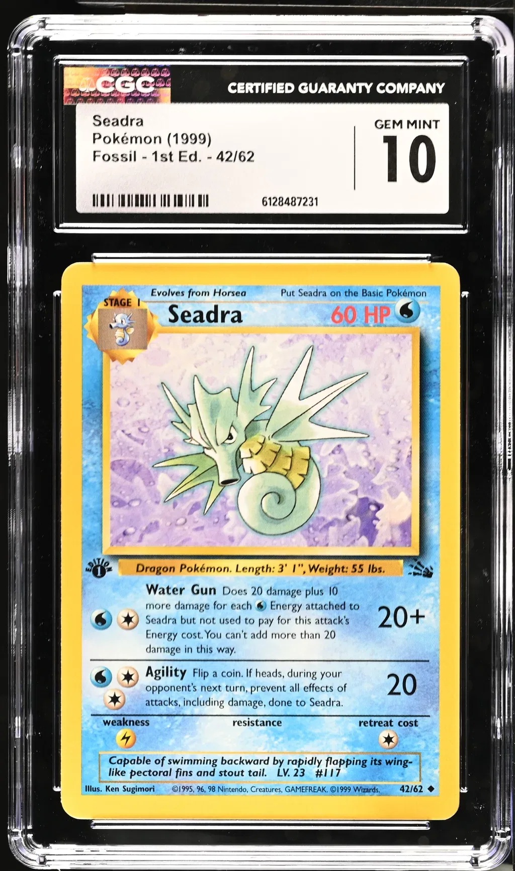 Seadra card artwork
