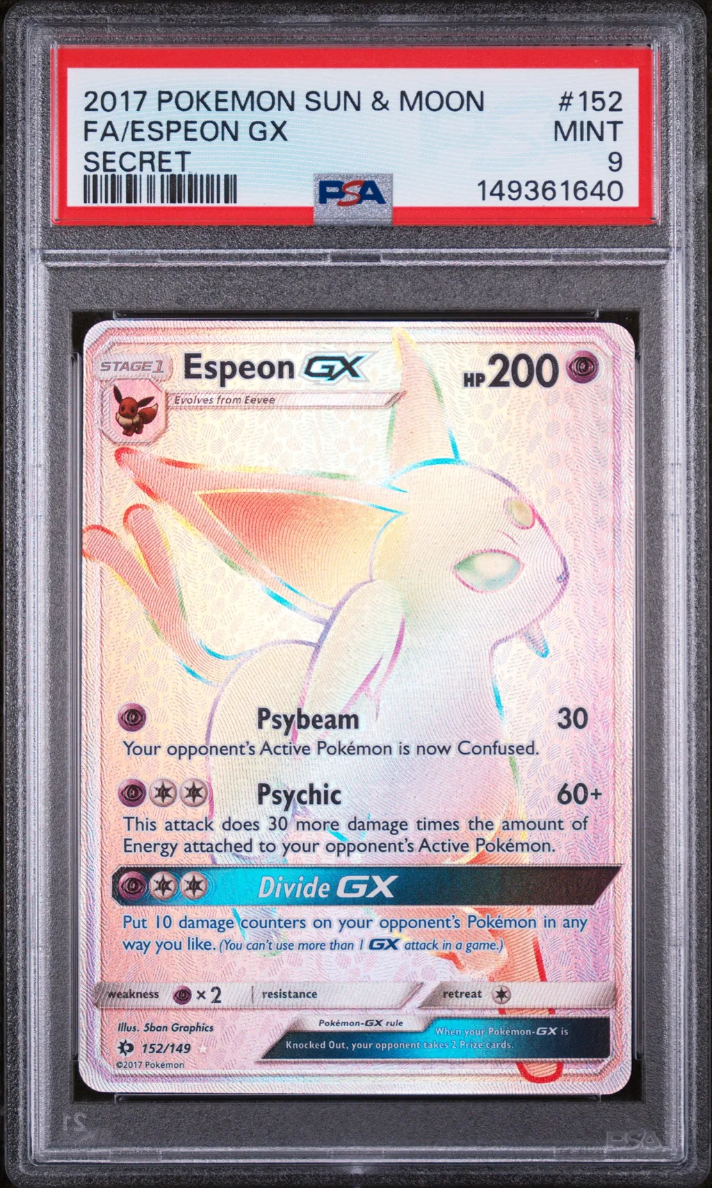 Full Art/Espeon GX card artwork