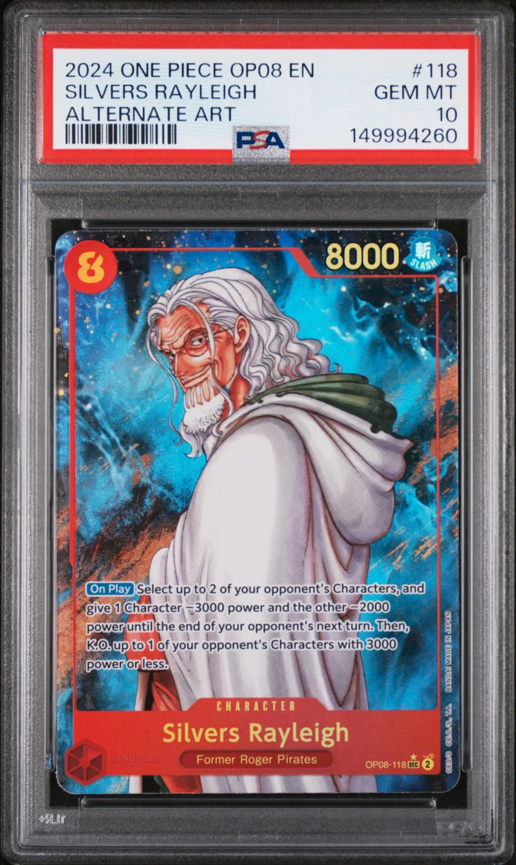 Silvers Rayleigh card artwork