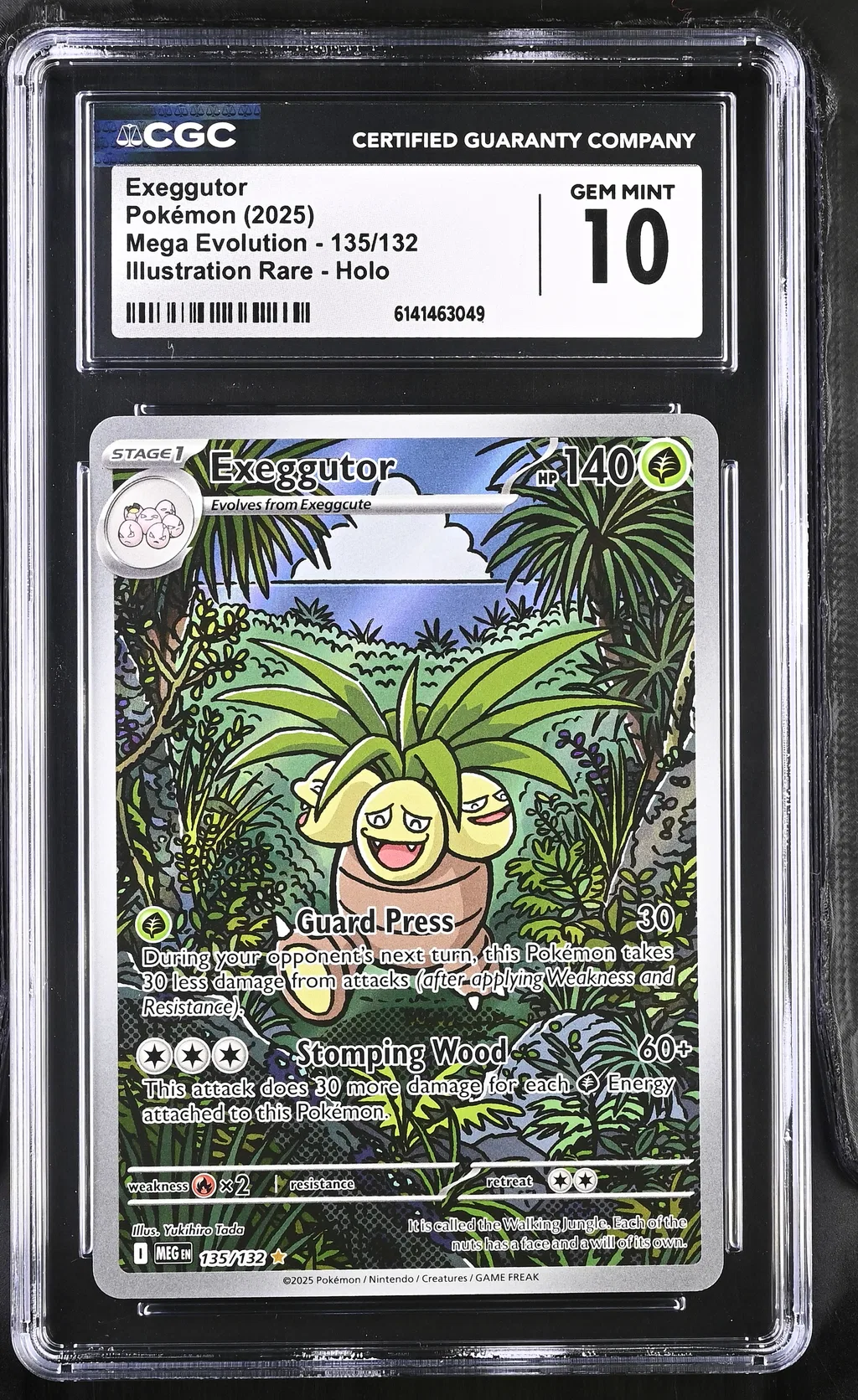 Exeggutor card artwork