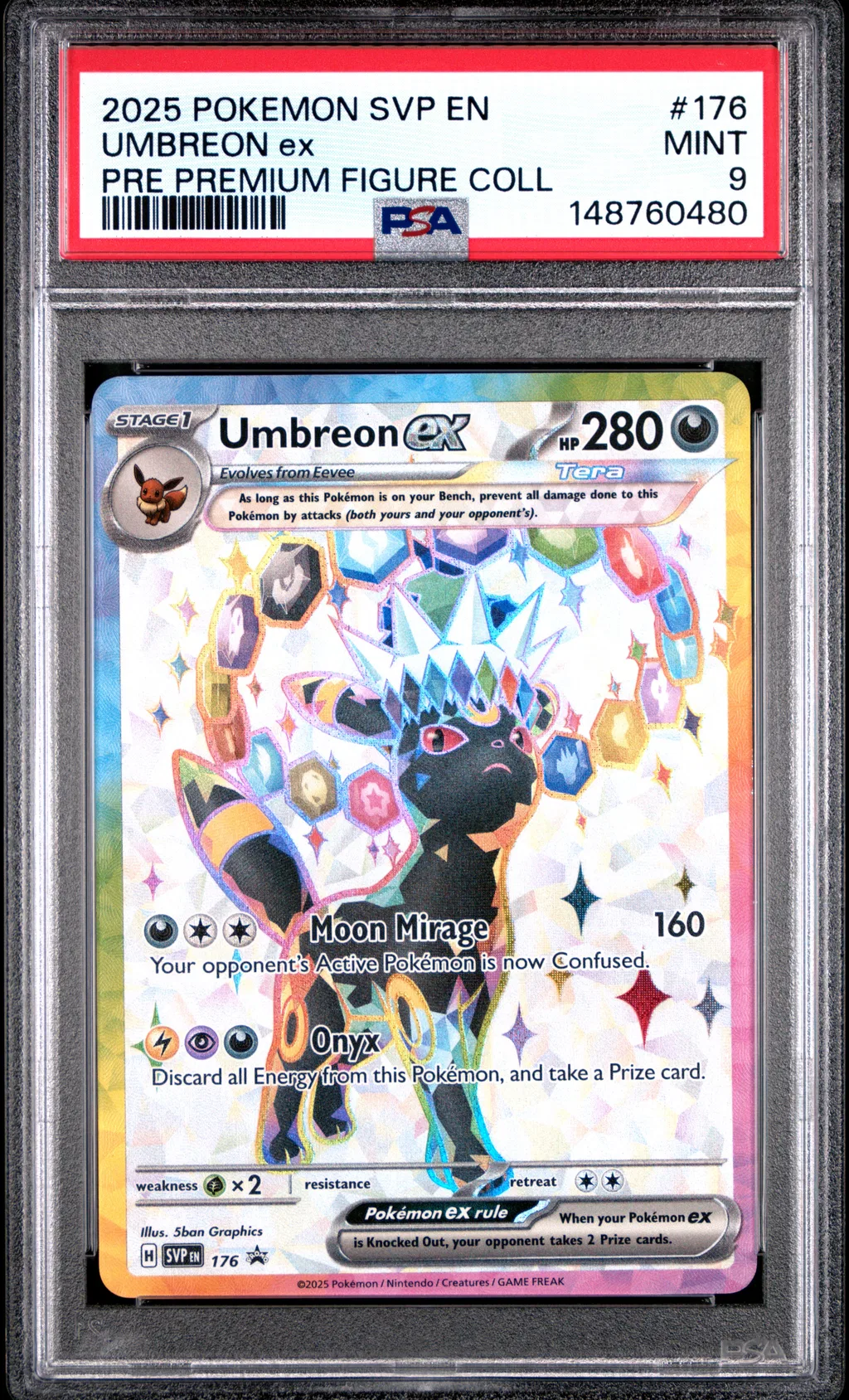 Umbreon EX card artwork