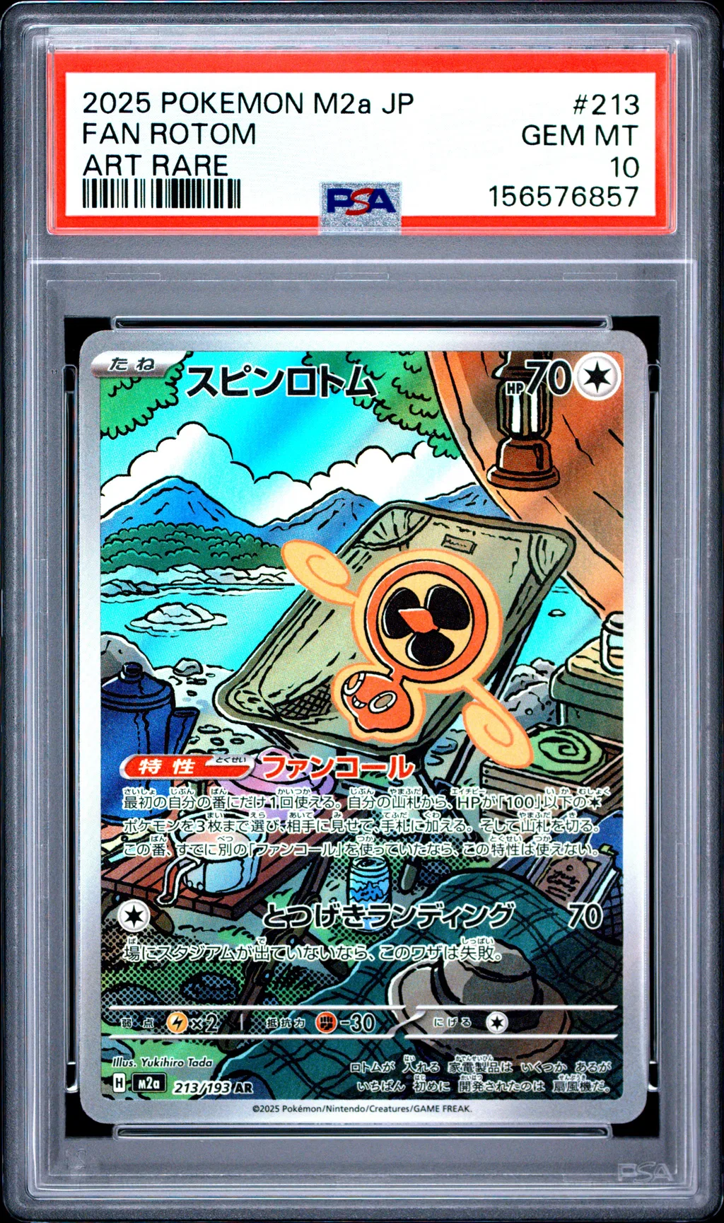 Fan Rotom card artwork