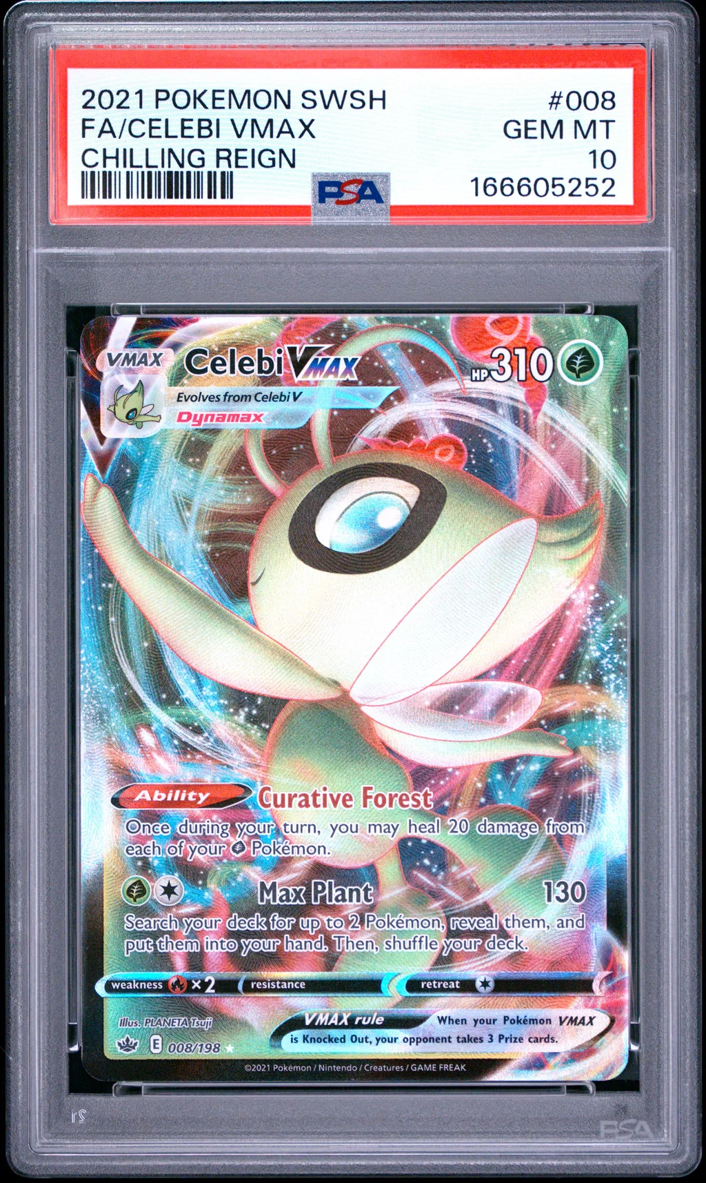 Full Art/Celebi Vmax card artwork