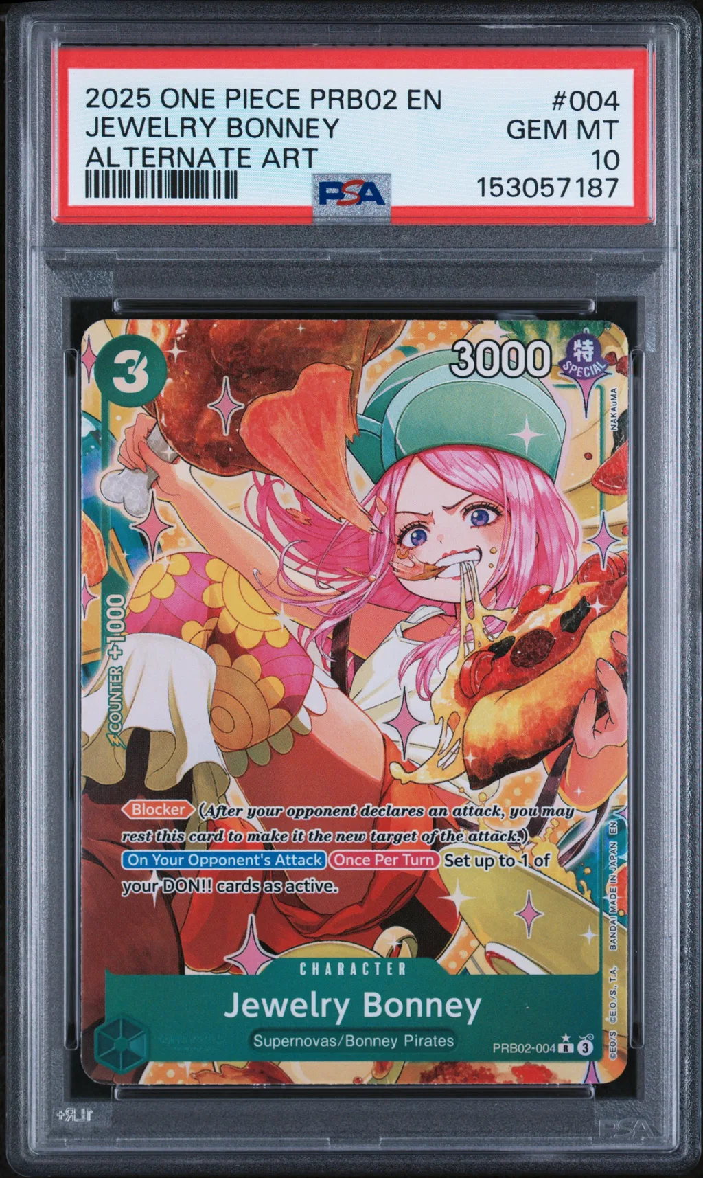 Jewelry Bonney card artwork