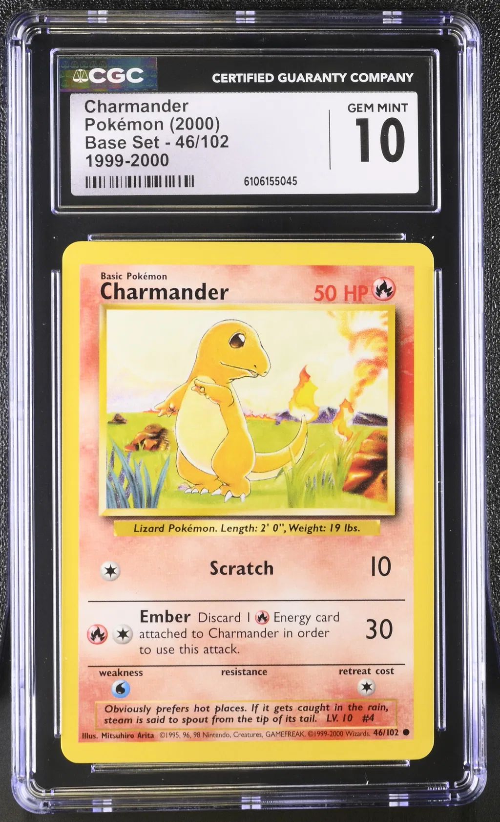 Charmander card artwork