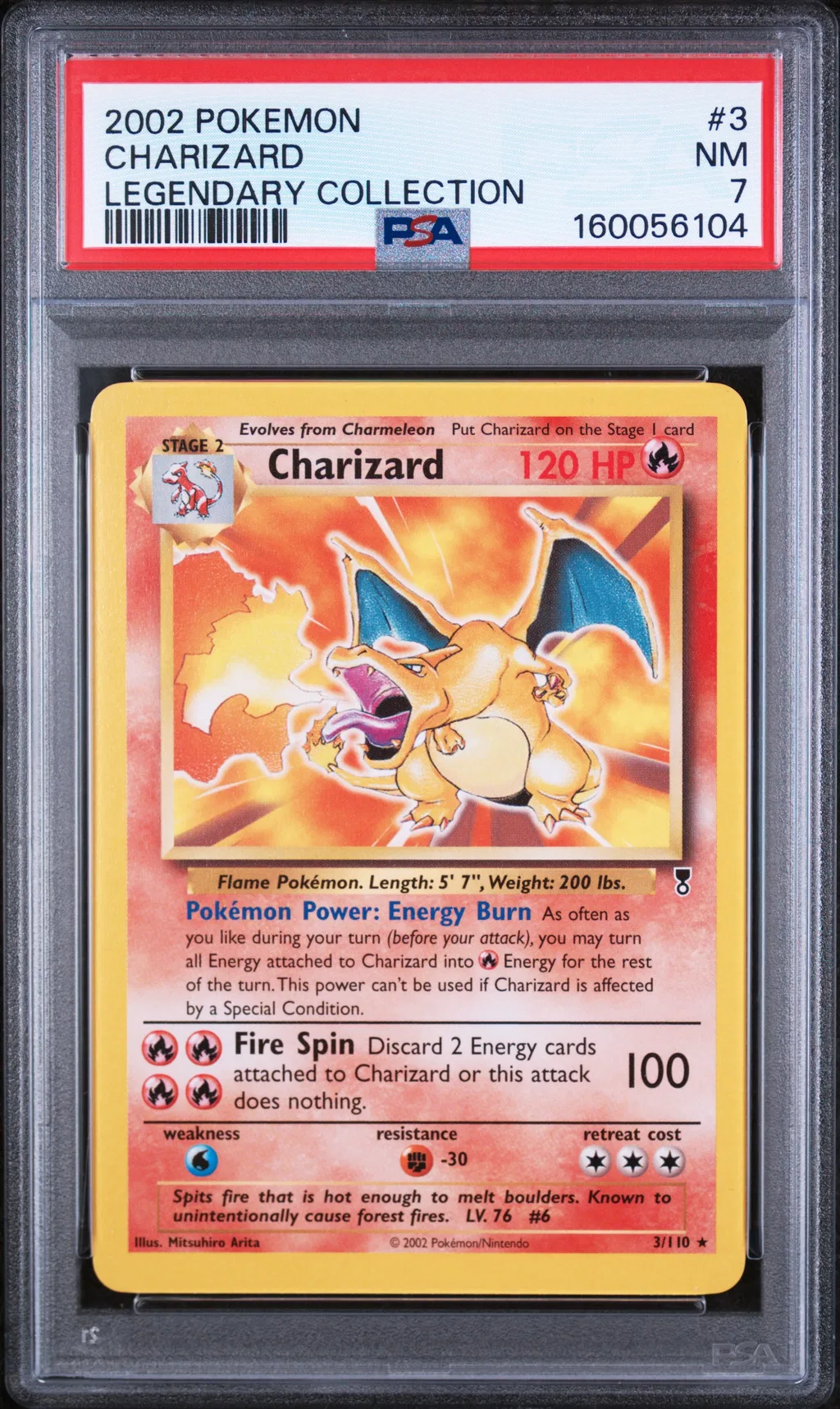 Charizard card artwork