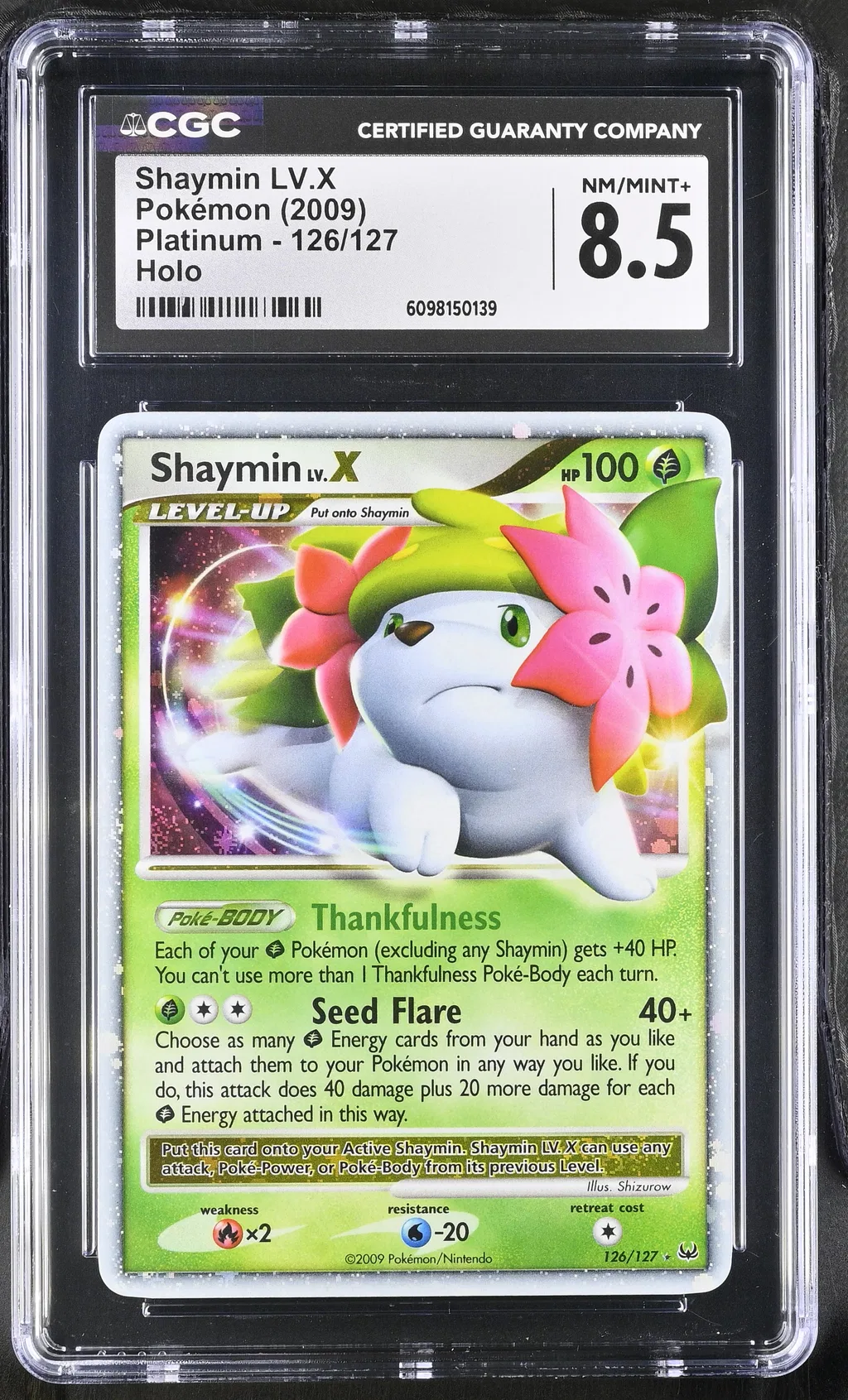 Shaymin LV.X card artwork
