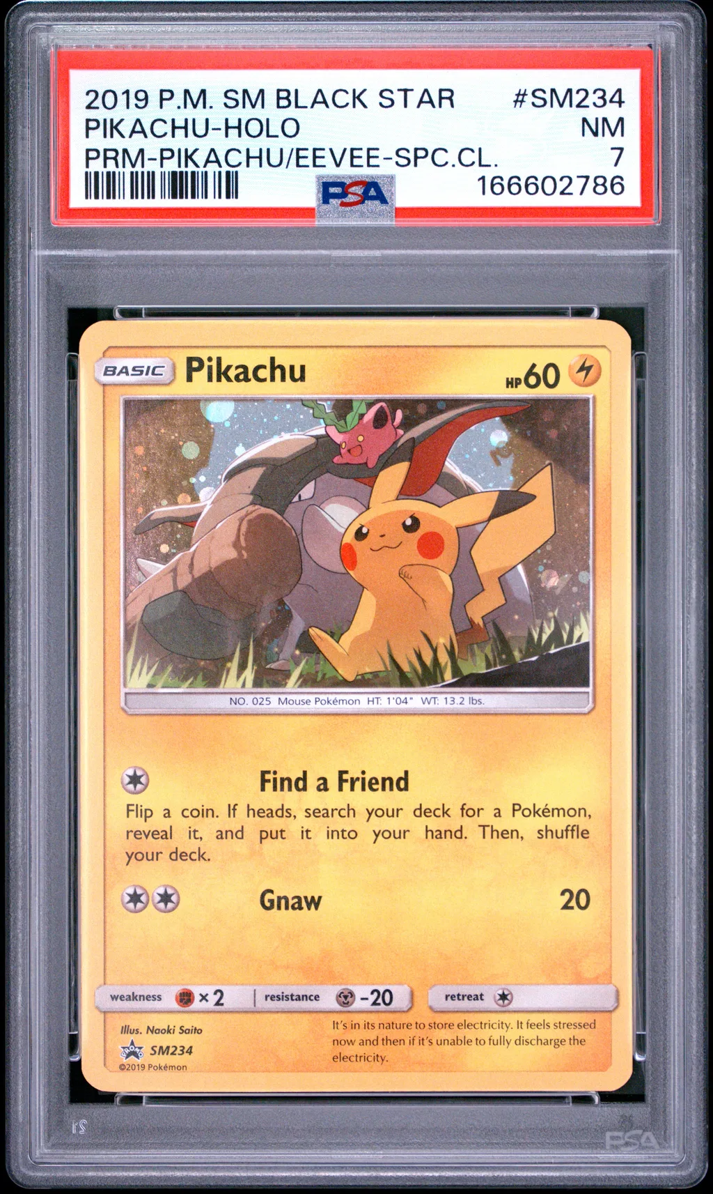 Pikachu-Holo card artwork