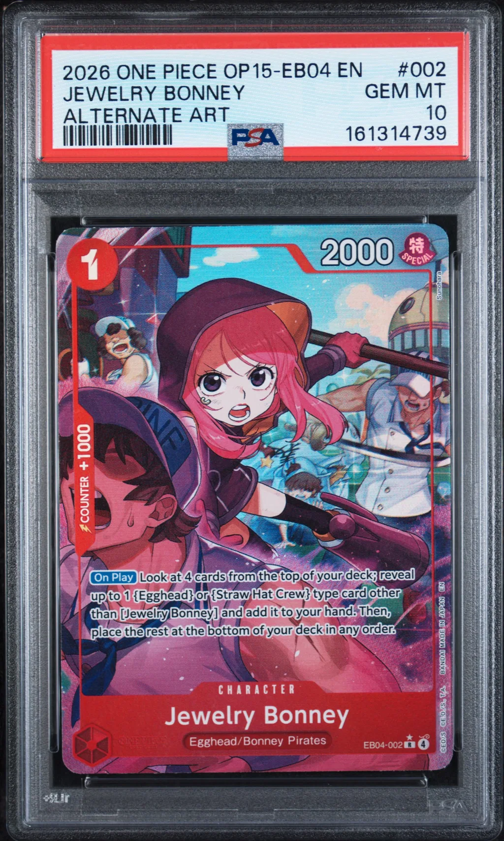 Jewelry Bonney card artwork