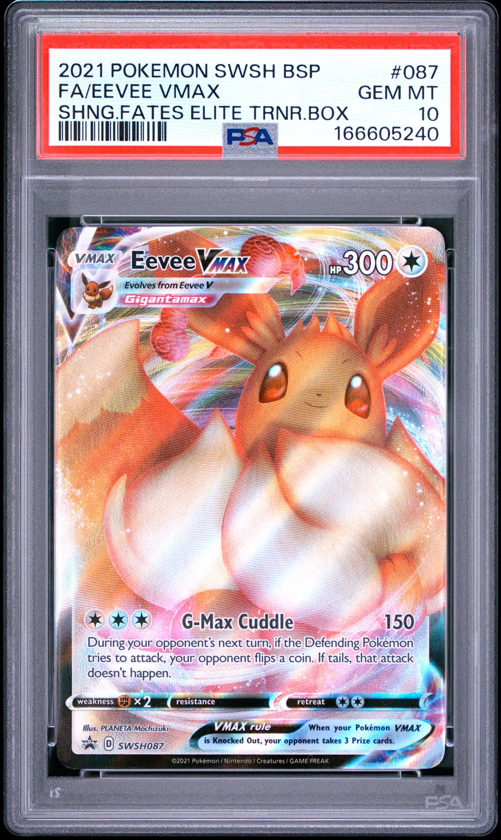 Full Art/Eevee Vmax card artwork