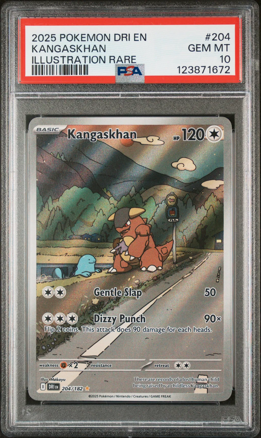 Kangaskhan card artwork