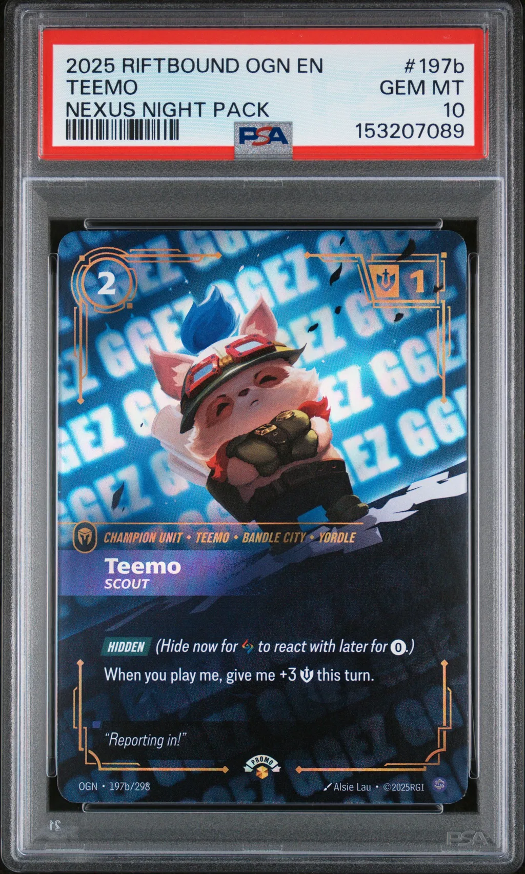 Teemo - Scout card artwork