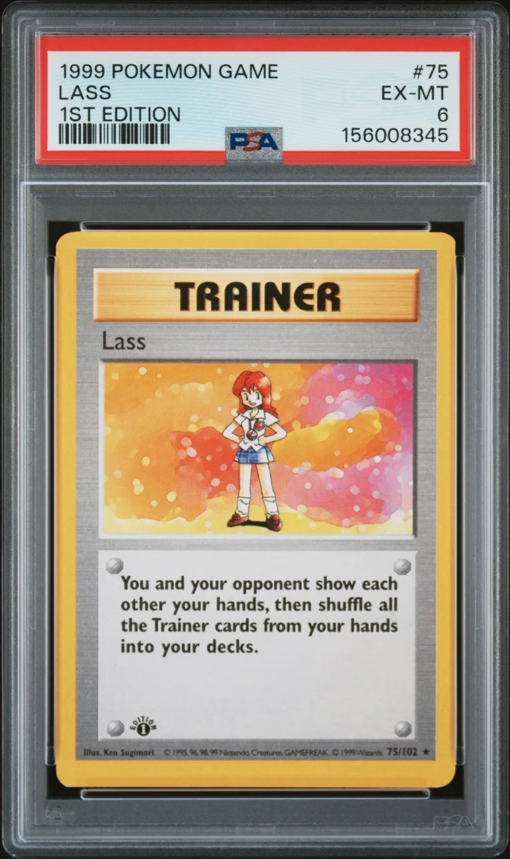 Lass card artwork