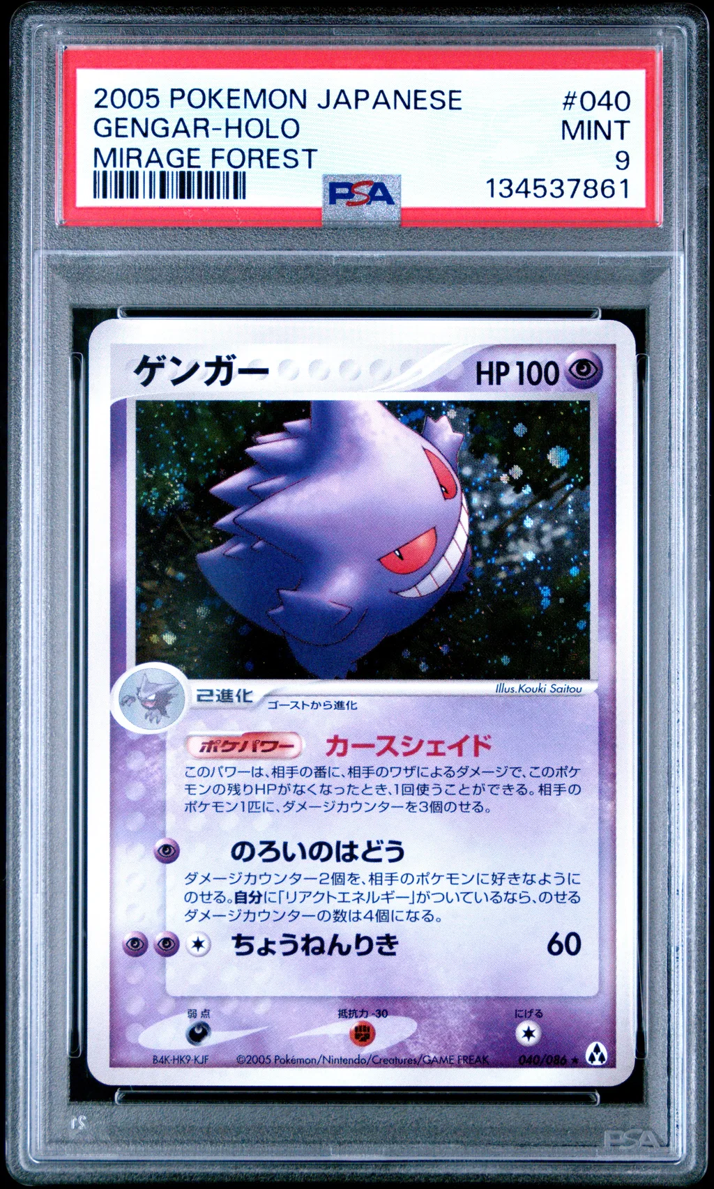 Gengar-Holo card artwork
