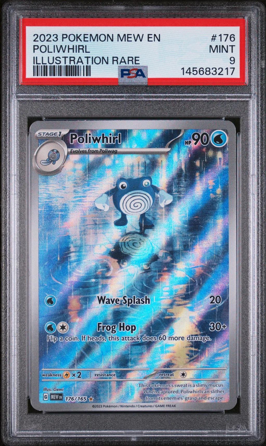 Poliwhirl card artwork
