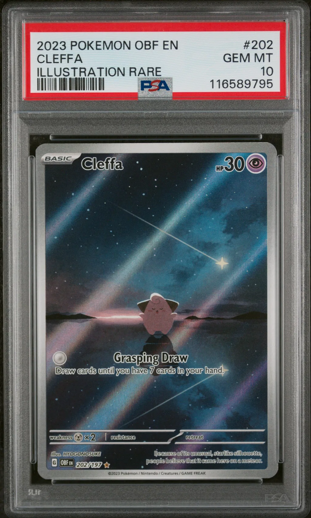 Cleffa card artwork