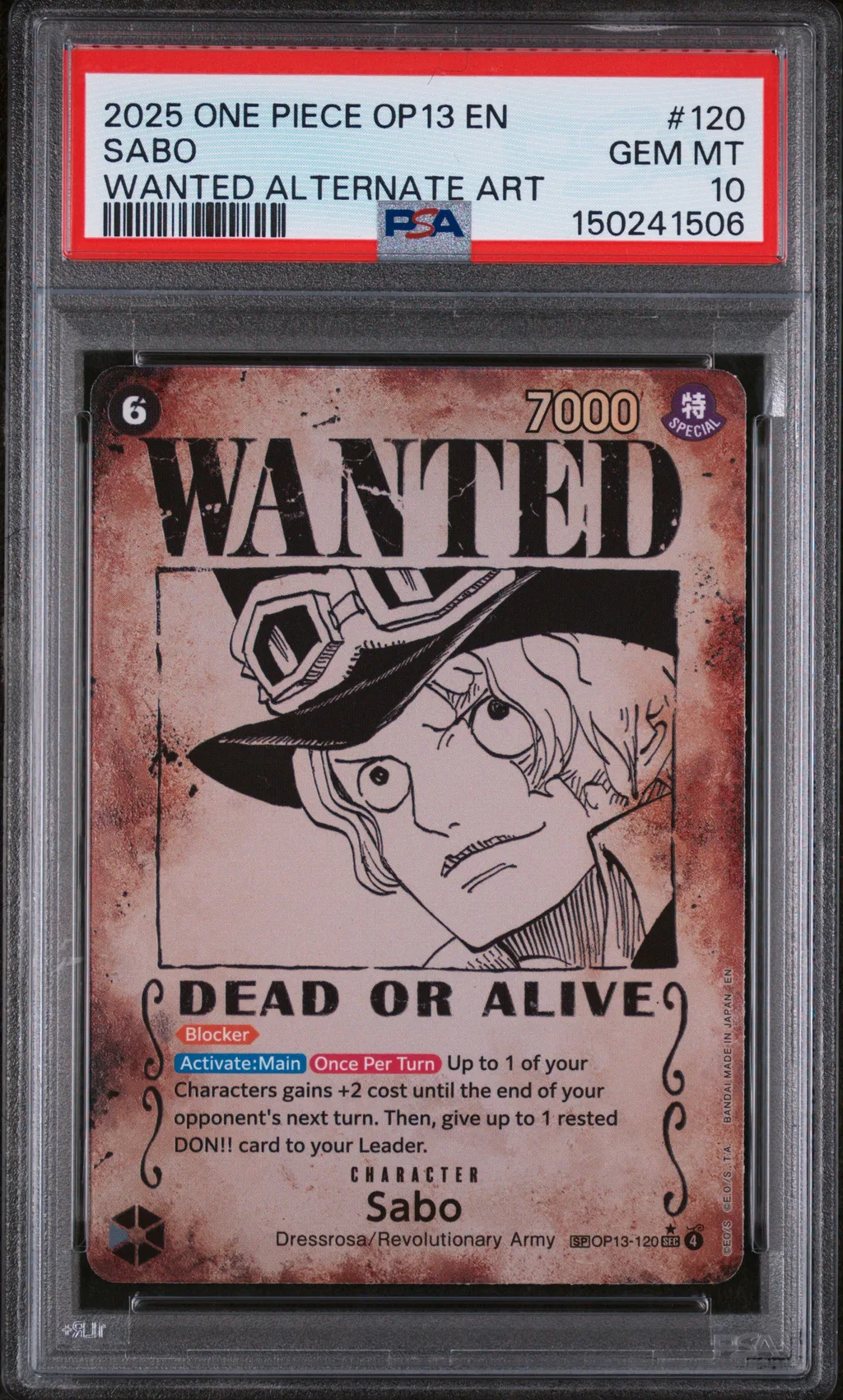 Sabo card artwork