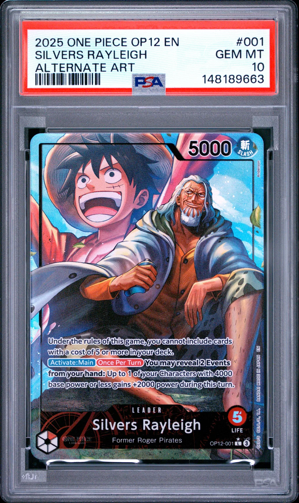 Silvers Rayleigh card artwork