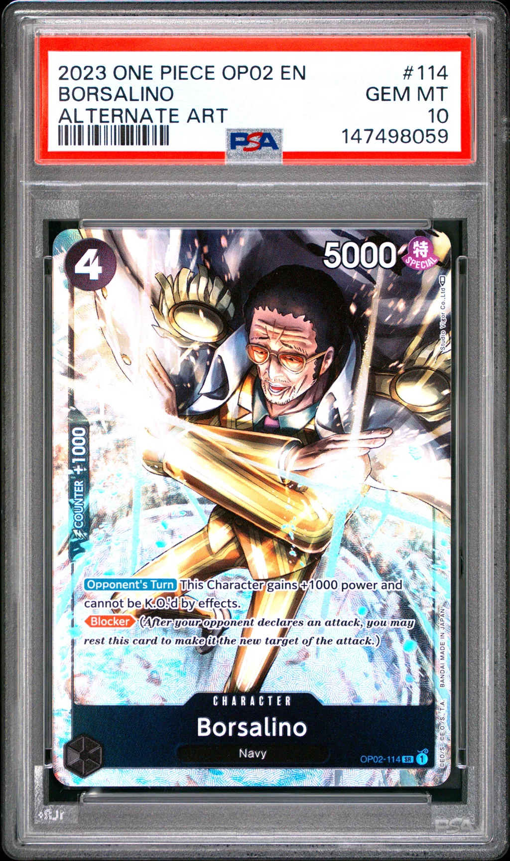 Borsalino card artwork