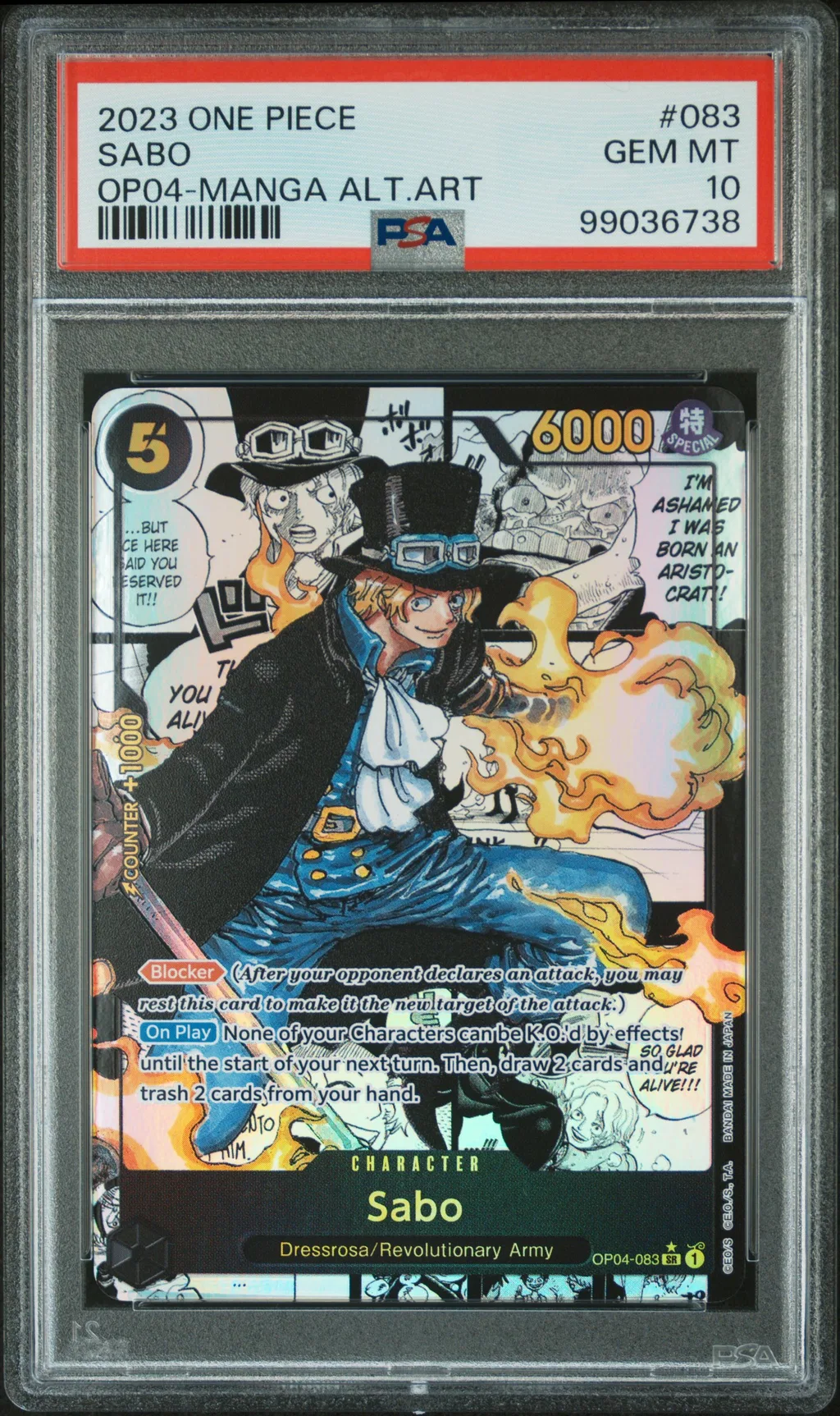 Sabo card artwork