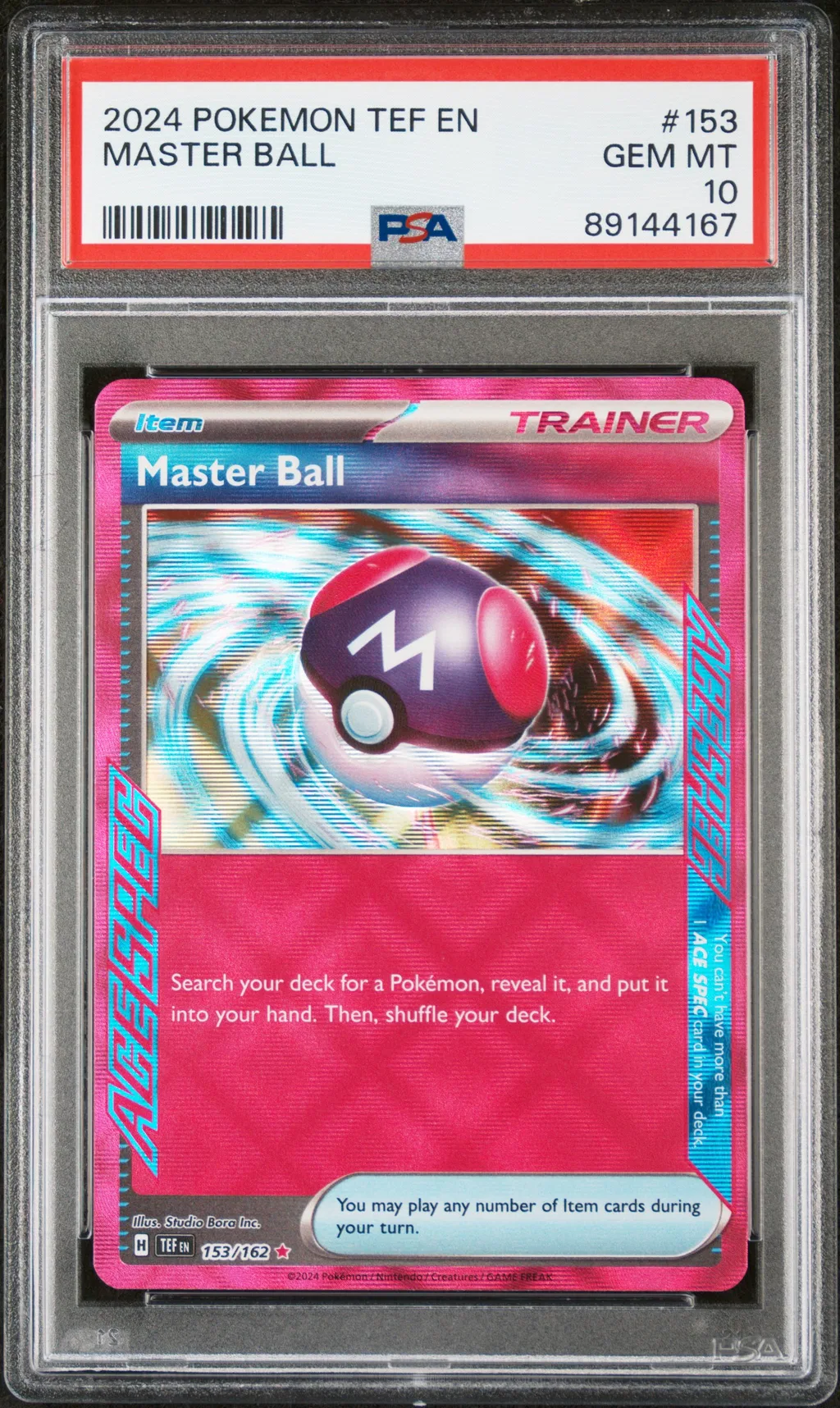 Master Ball card artwork