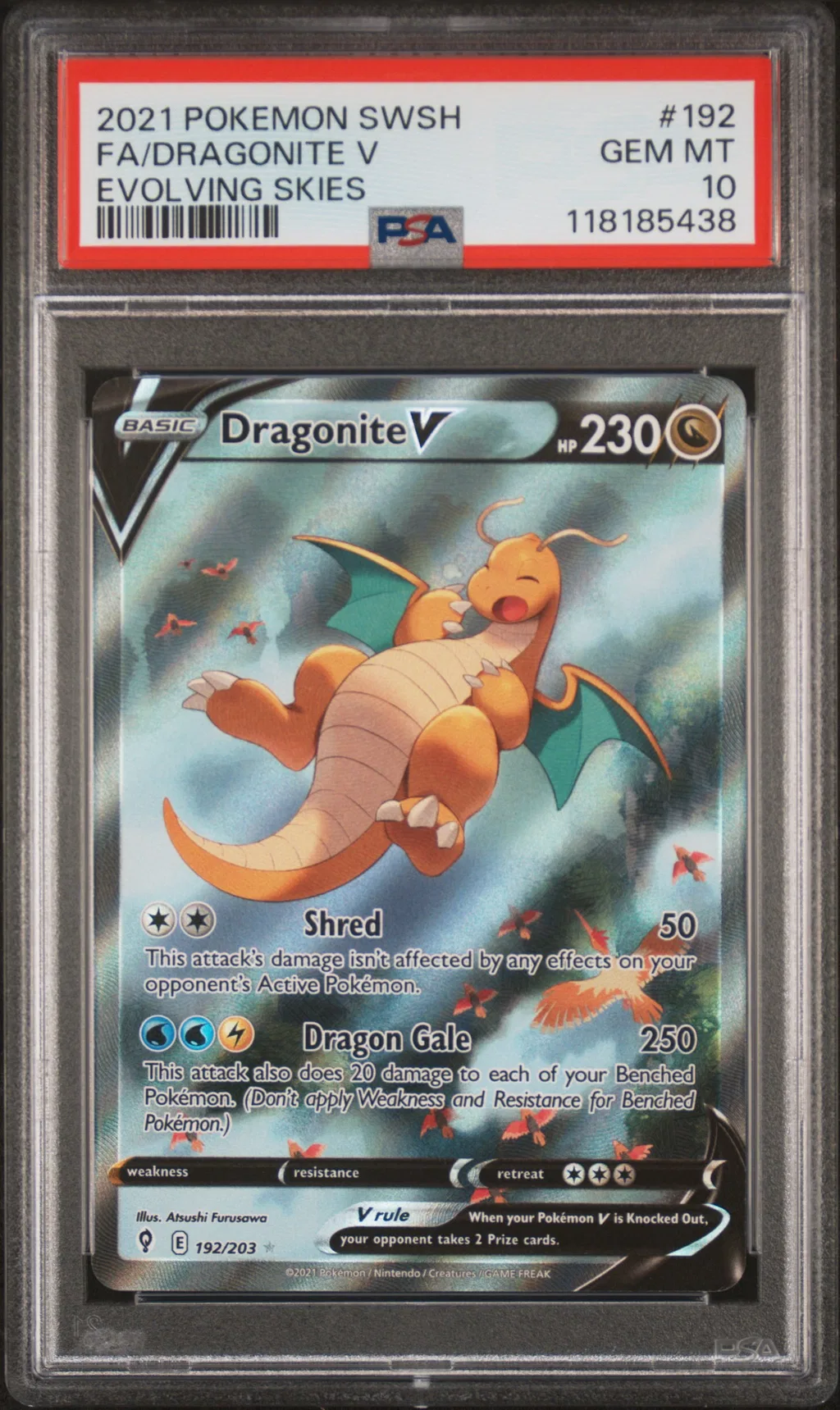 Full Art/Dragonite V card artwork