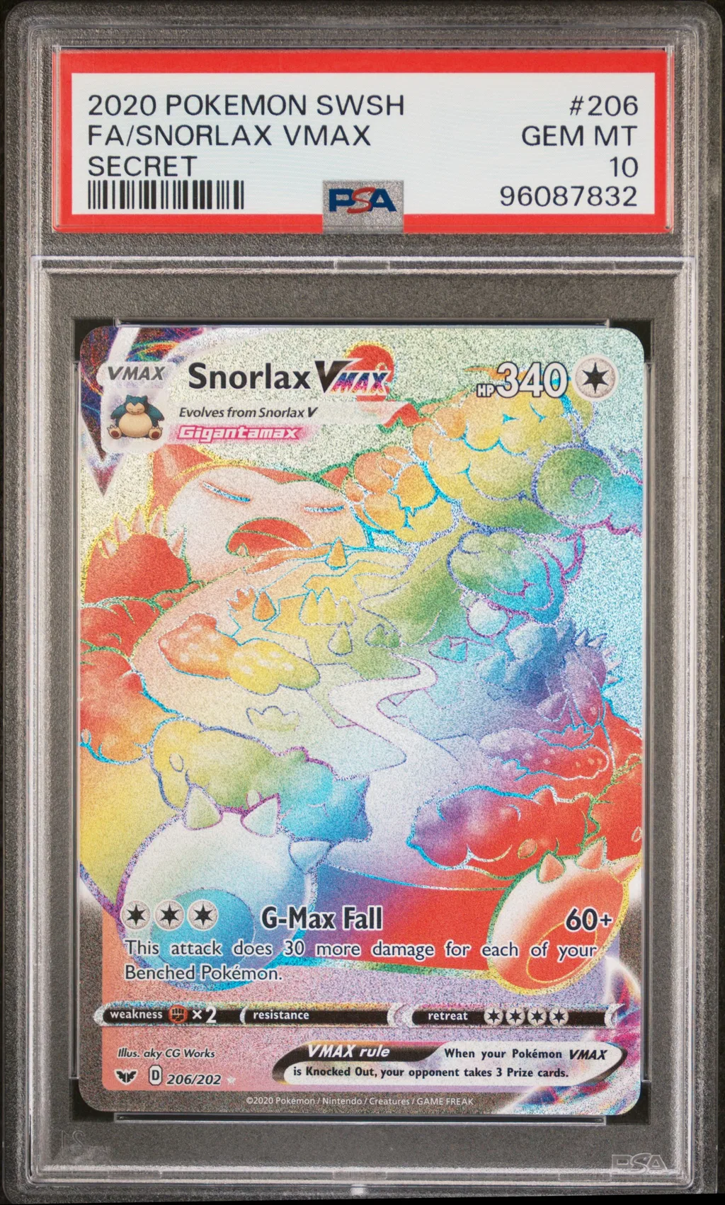 Full Art/Snorlax Vmax card artwork