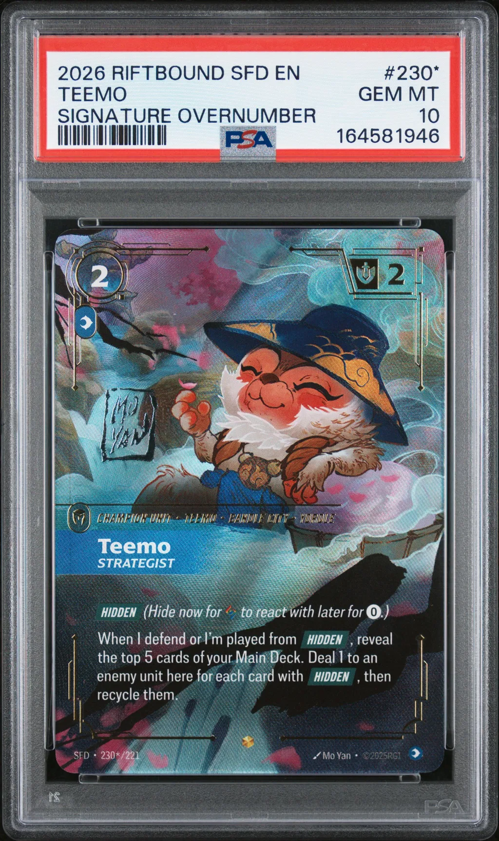Teemo - Strategist card artwork