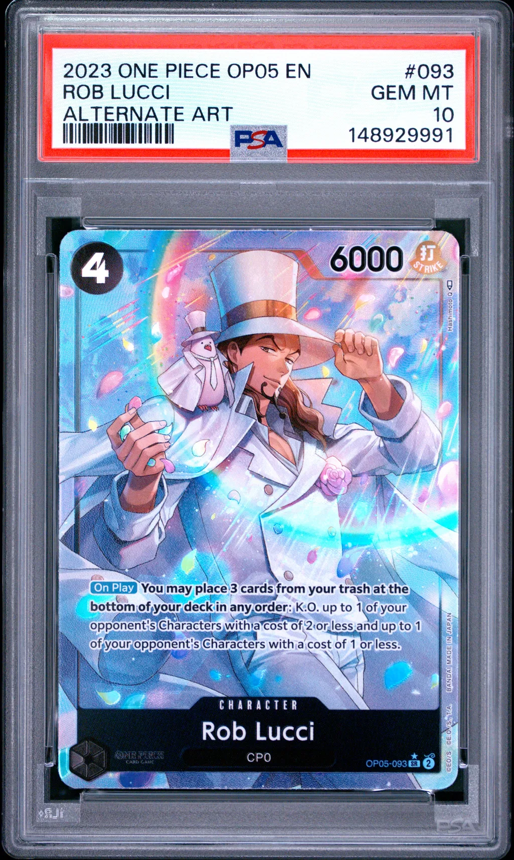 Rob Lucci card artwork