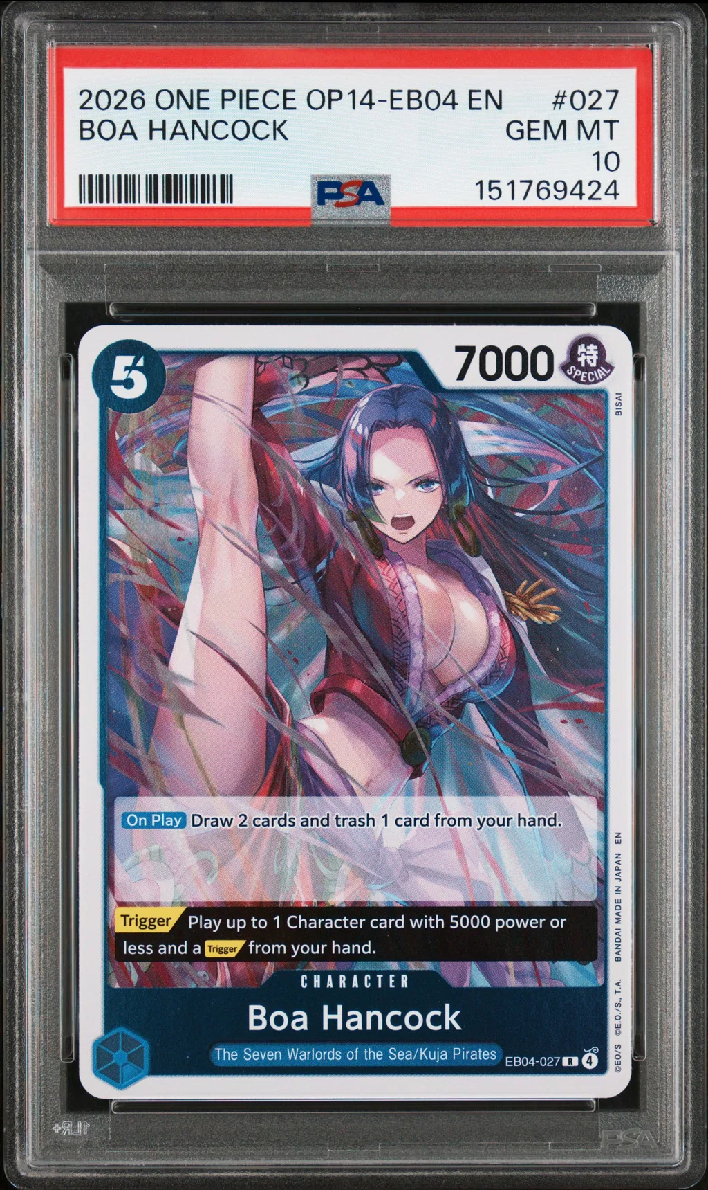 Boa Hancock card artwork
