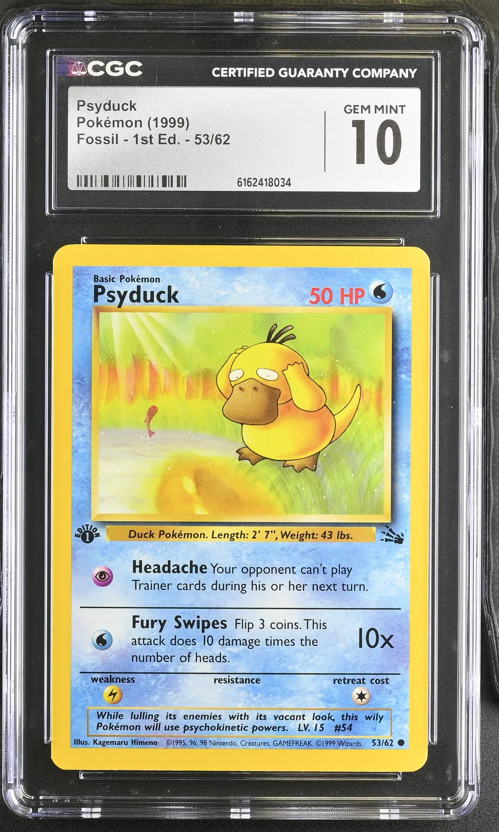 Psyduck card artwork