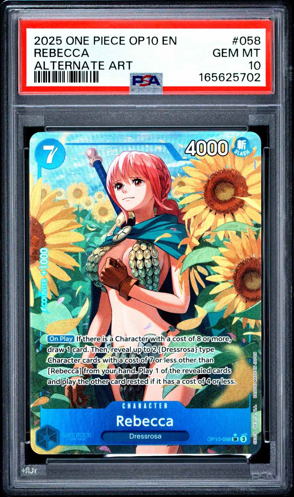 Rebecca card artwork