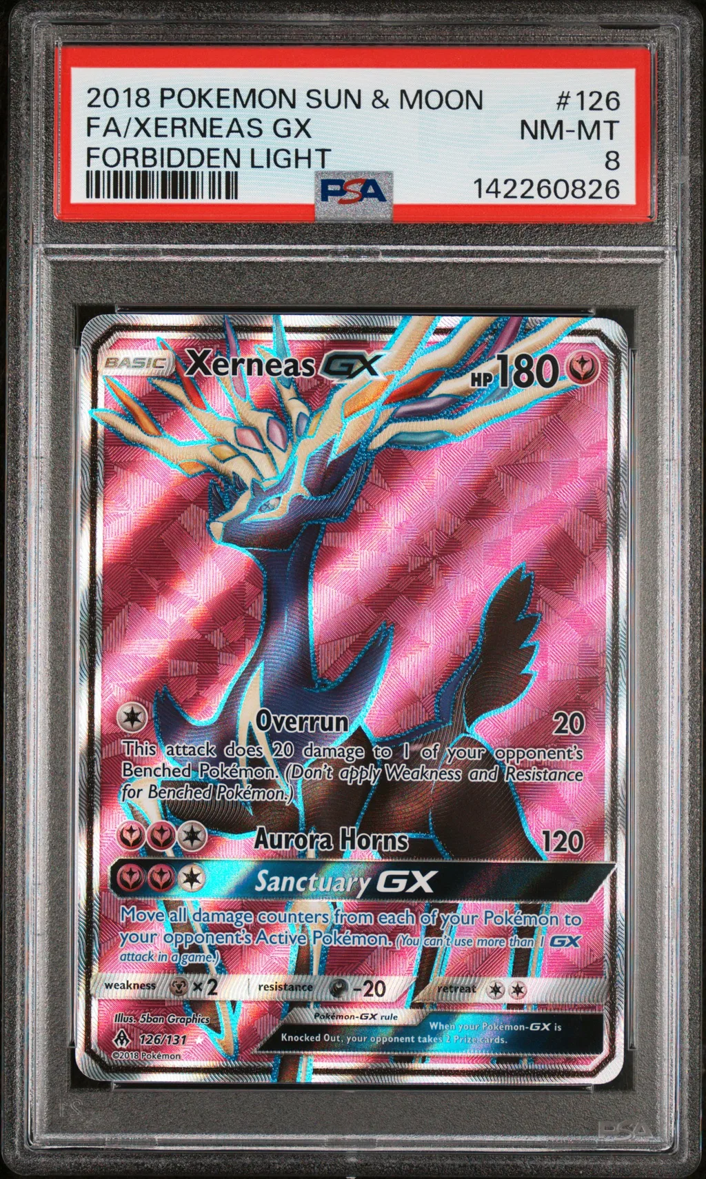 Full Art/Xerneas GX card artwork