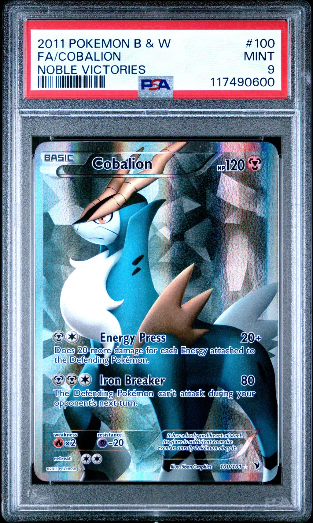 Full Art/Cobalion card artwork
